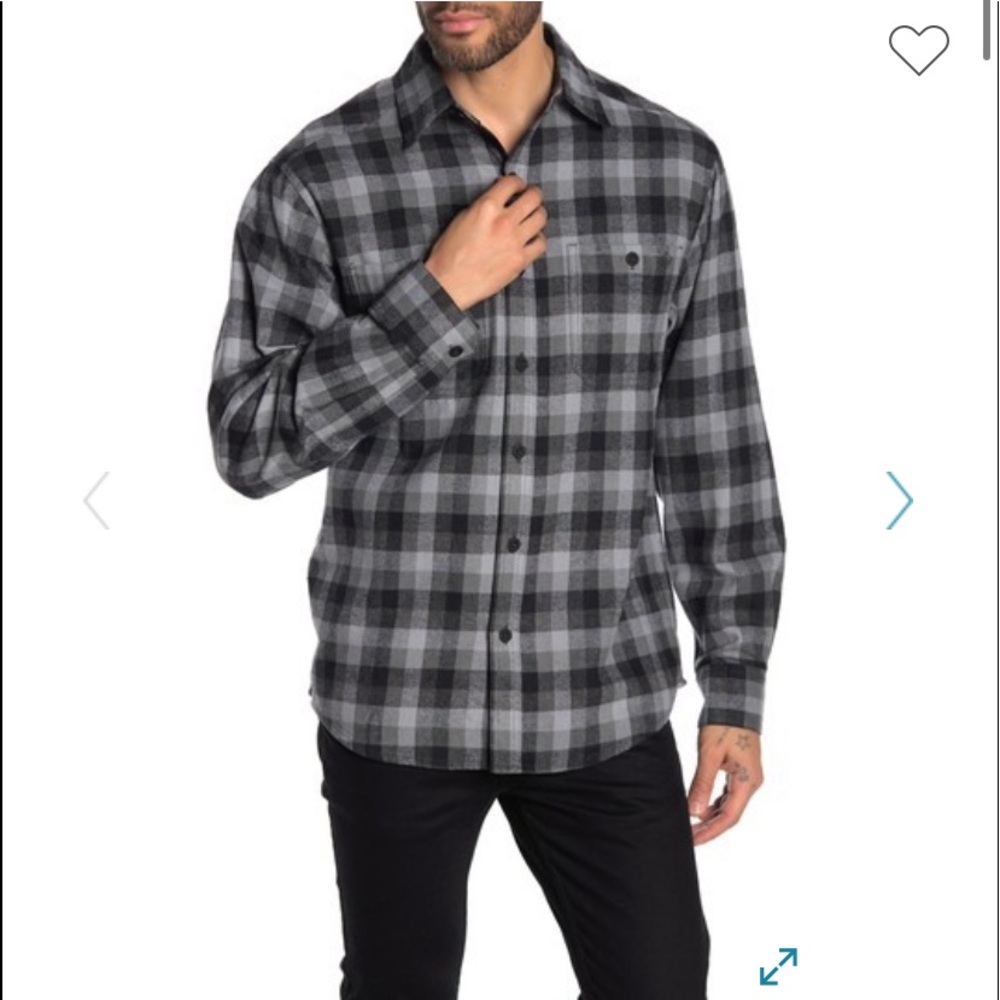 Wolverine Plaid Flannel Shirt